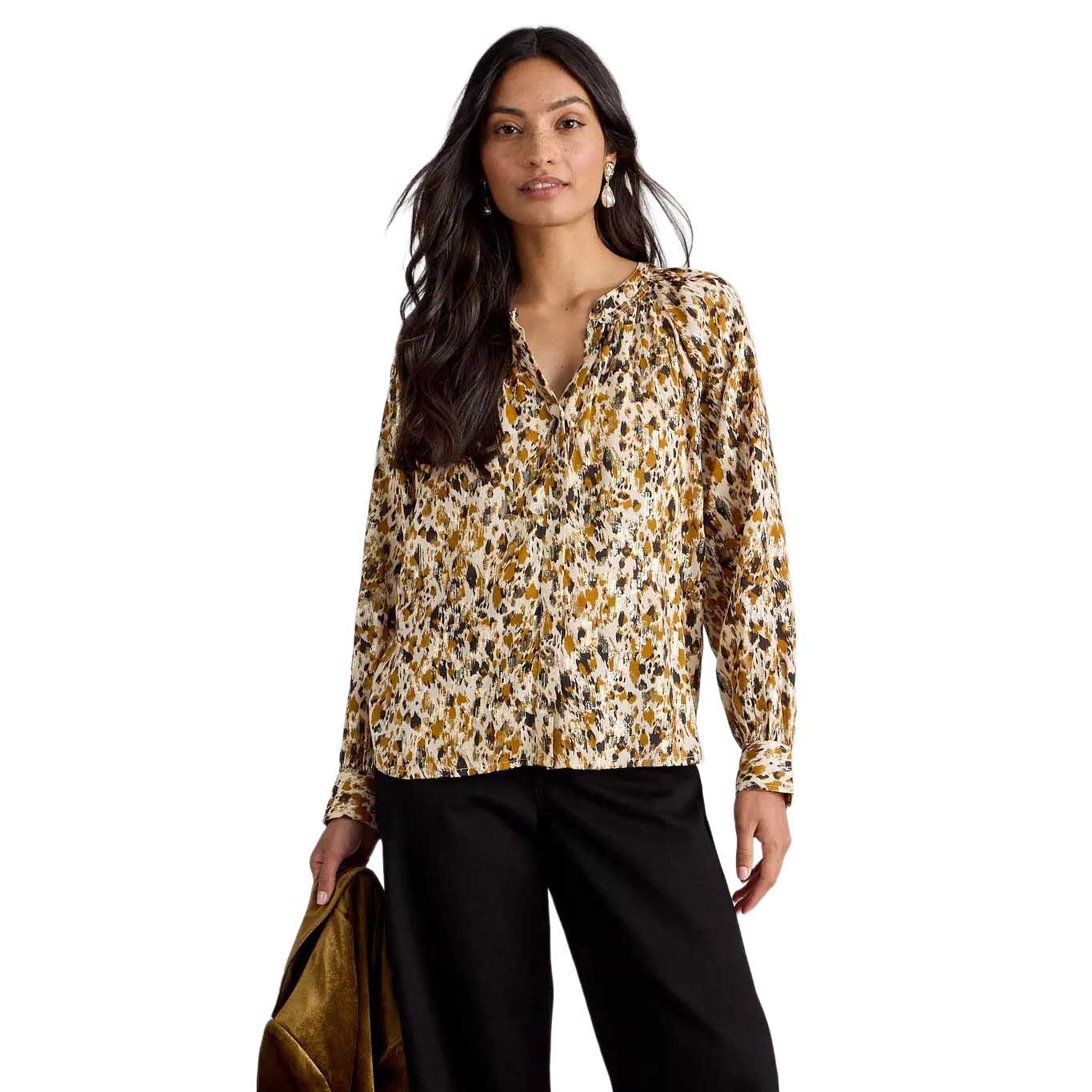 White Stuff Ari Metallic Top